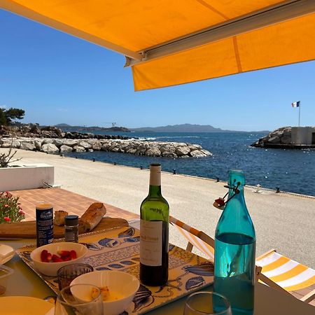Horizon Bleu Bandol : Appartement Pieds Dans L'Eau Exteriör bild