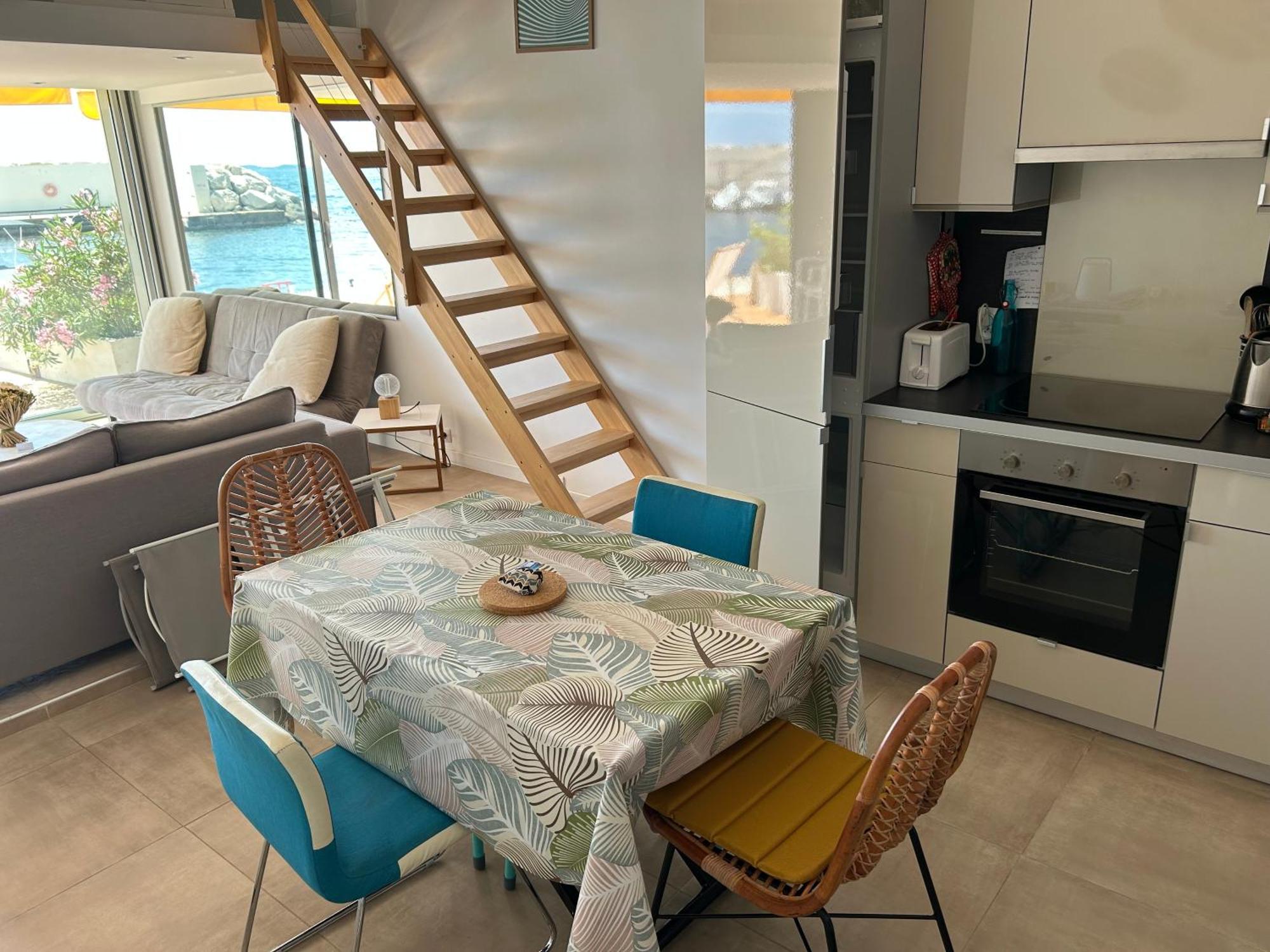 Horizon Bleu Bandol : Appartement Pieds Dans L'Eau Exteriör bild
