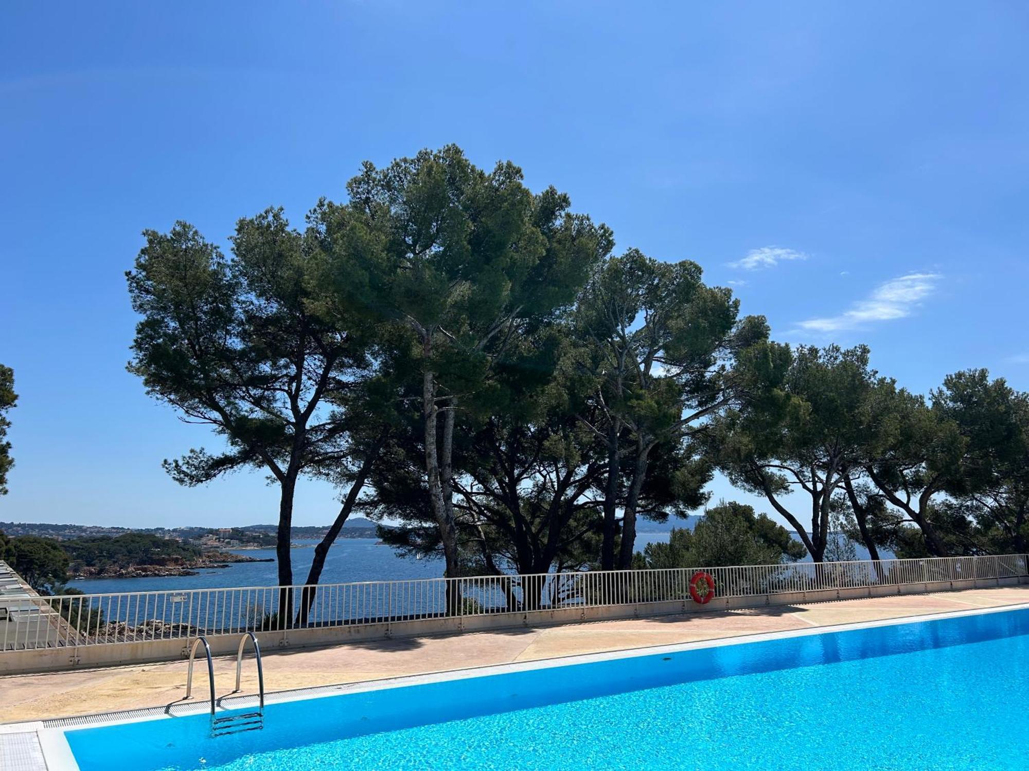 Horizon Bleu Bandol : Appartement Pieds Dans L'Eau Exteriör bild