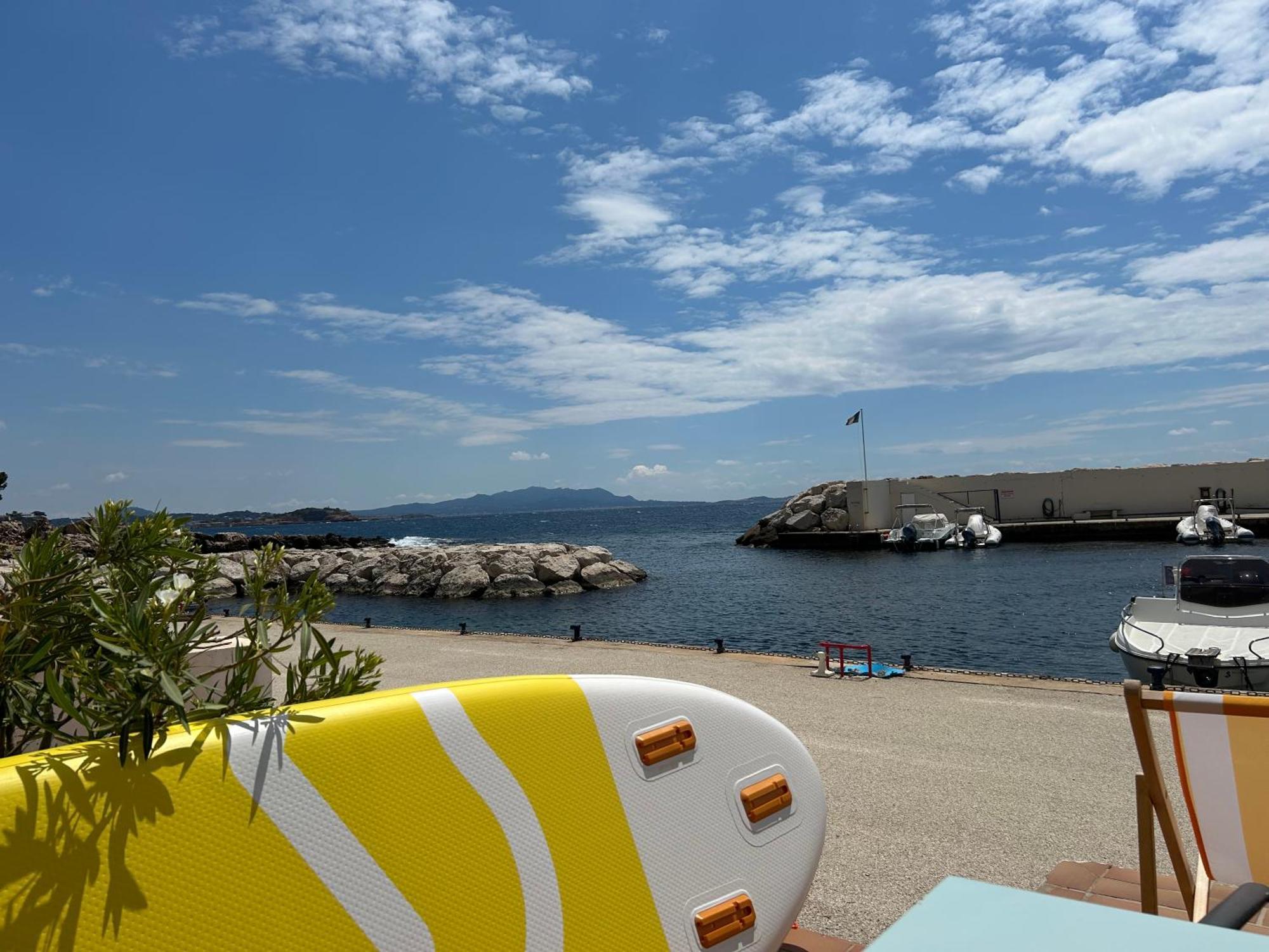 Horizon Bleu Bandol : Appartement Pieds Dans L'Eau Exteriör bild