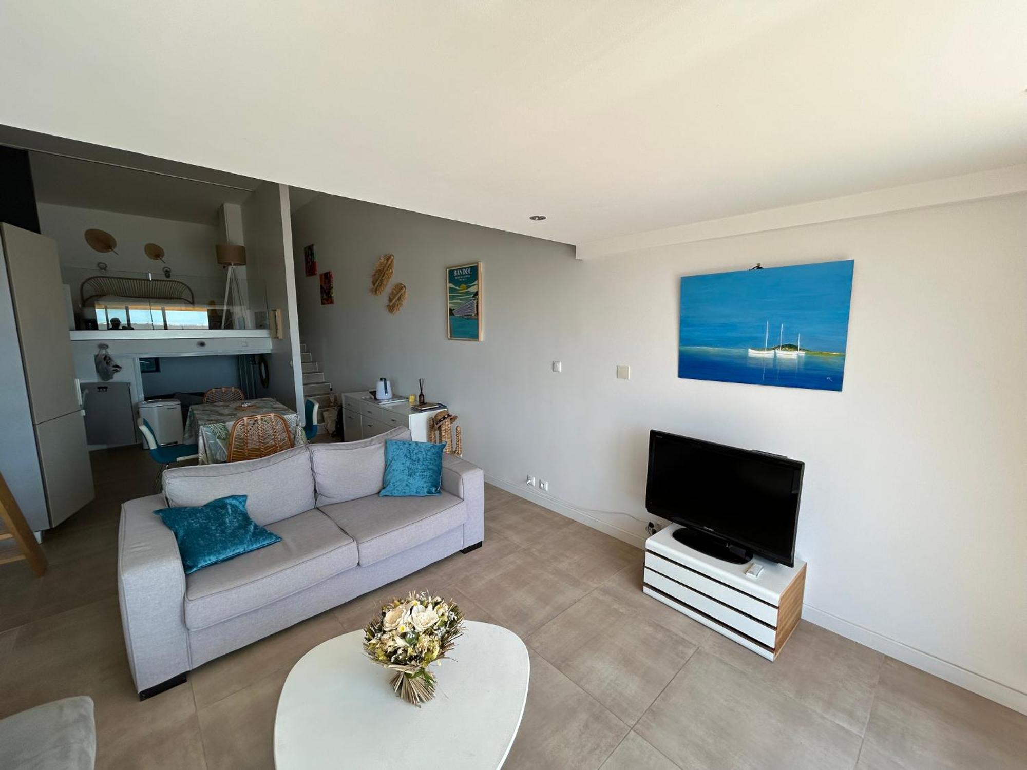 Horizon Bleu Bandol : Appartement Pieds Dans L'Eau Exteriör bild
